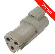[PRCW3-0007-A] 3 Pins Male connector with 10 cm wires | PRCW3-0007-A