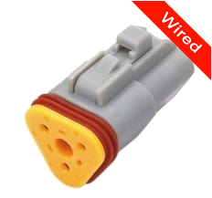 3 Pins Female connector with 10 cm wires | PRCW3-0007-B