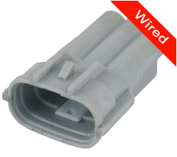 [PRCW3-0008-A] 3 Pins Male connector with 10 cm wires | PRCW3-0008-A
