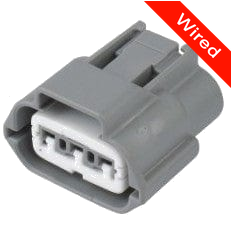 3 Pins Female connector with 10 cm wires | PRCW3-0009-B