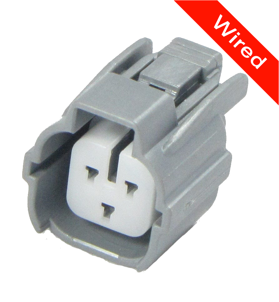 [PRCW3-0010-B] 3 Pin Female connector with 10cm wires PRCW3-0010-B