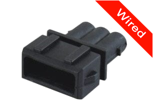 [PRCW3-0014-A] 3 Pins Male connector with 10 cm wires | PRCW3-0014-A