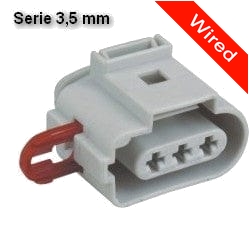 [PRCW3-0015-B] 3 Pin Female connector with 10cm wires PRCW3-0015-B