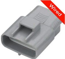 [PRCW3-0017-A] 3 Pin Male connector with 10cm wires PRCW3-0017-A