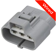 [PRCW3-0017-B] 3 Pin Female connector with 10cm wires | PRCW3-0017-B