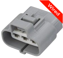 [PRCW3-0017-B] 3 Pins Female connector with 10 cm wires | PRCW3-0017-B