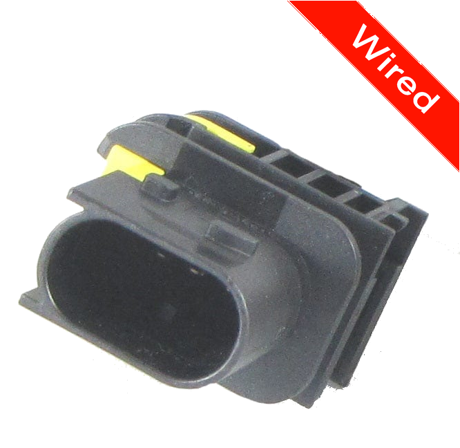[PRCW3-0019-A] 3 Pin Male connector with 10cm wires | PRCW3-0019-A