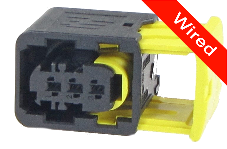 [PRCW3-0019-B] 3 Pin Female connector with 10cm wires | PRCW3-0019-B