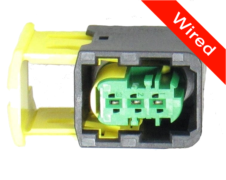 3 Pins Female connector with 10 cm wires | PRCW3-0022-B