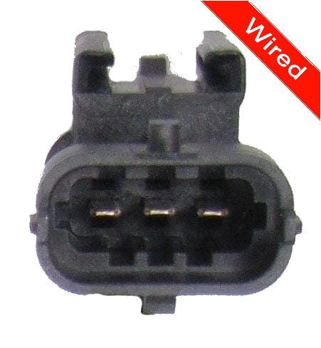 [PRCW3-0024-A] 3 Pin Male connector with 10cm wires | PRCW3-0024-A