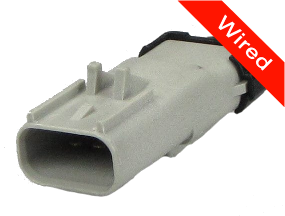 [PRCW3-0025-A] 3 Pins Male connector with 10 cm wires | PRCW3-0025-A