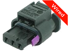 [PRCW3-0030-B] 3 Pin Female connector with 10cm wires PRCW3-0030-B