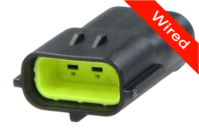 3 Pins Male connector with 10 cm wires | PRCW3-0031-A