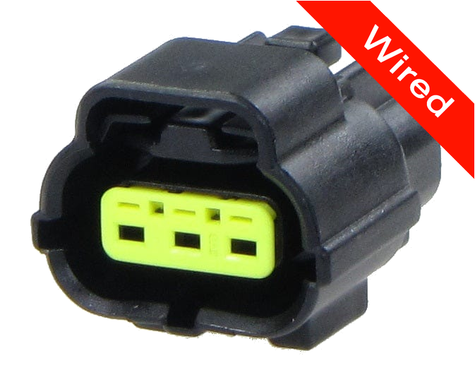 [PRCW3-0031-B] 3 Pin Female connector with 10cm wires PRCW3-0031-B