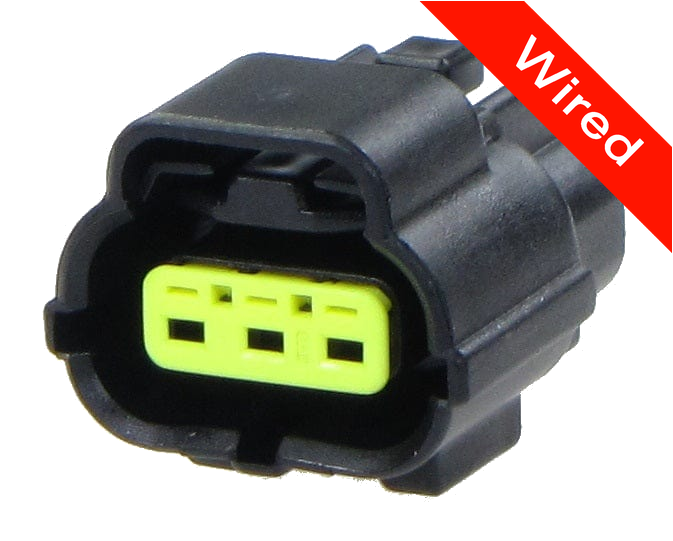 [PRCW3-0031-B] 3 Pins Female connector with 10 cm wires | PRCW3-0031-B
