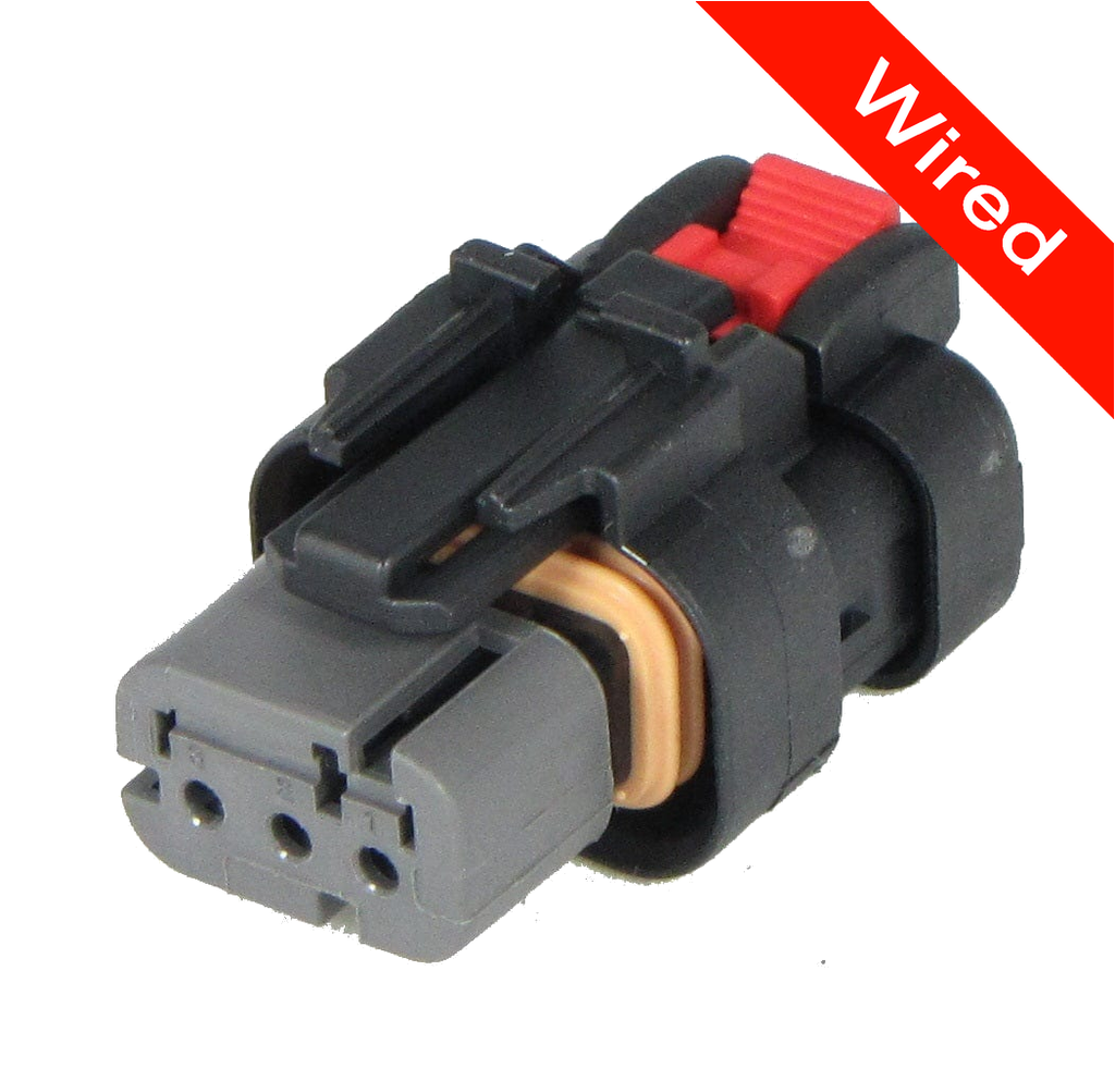 3 Pins Female connector with 10 cm wires | PRCW3-0034-B