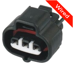[PRCW3-0035-B] 3 Pin Female connector with 10cm wires | PRCW3-0035-B