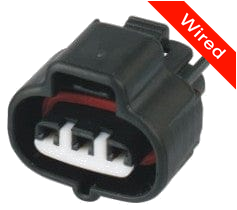 3 Pins Female connector with 10 cm wires | PRCW3-0035-B