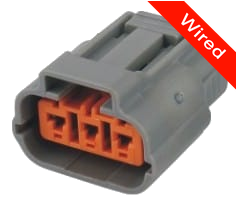 [PRCW3-0037-B] 3 Pins Female connector with 10 cm wires | PRCW3-0037-B