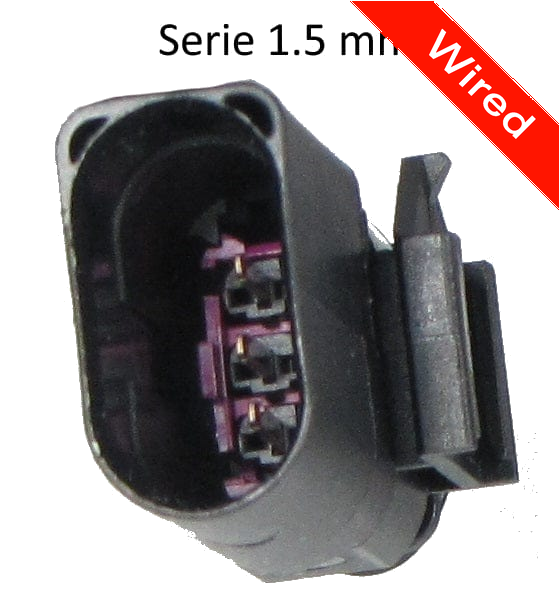 [PRCW3-0040-A] 3 Pin Male connector with 10cm wires | PRCW3-0040-A
