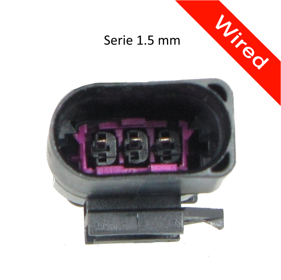 [PRCW3-0041-A] 3 Pin Male connector with 10cm wires PRCW3-0041-A