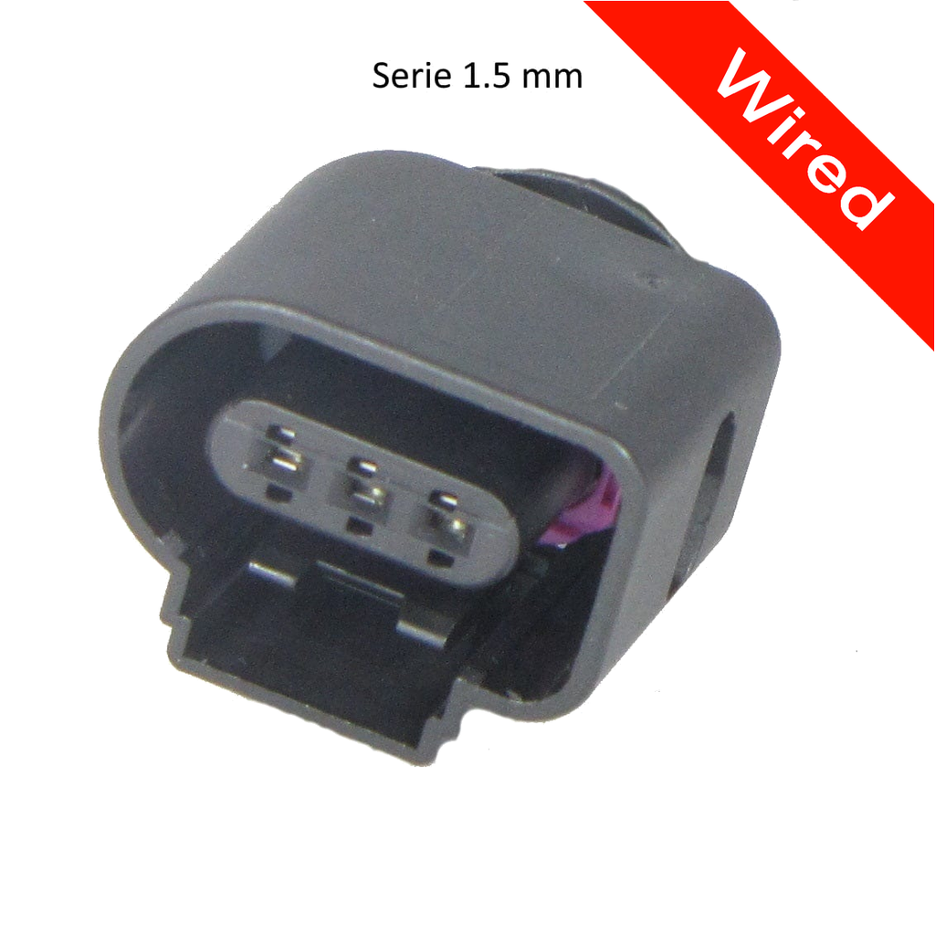 [PRCW3-0041-B] 3 Pins Female connector with 10 cm wires | PRCW3-0041-B