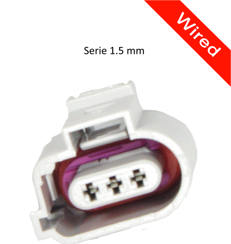 [PRCW3-0042-B] 3 Pins Female connector with 10 cm wires | PRCW3-0042-B