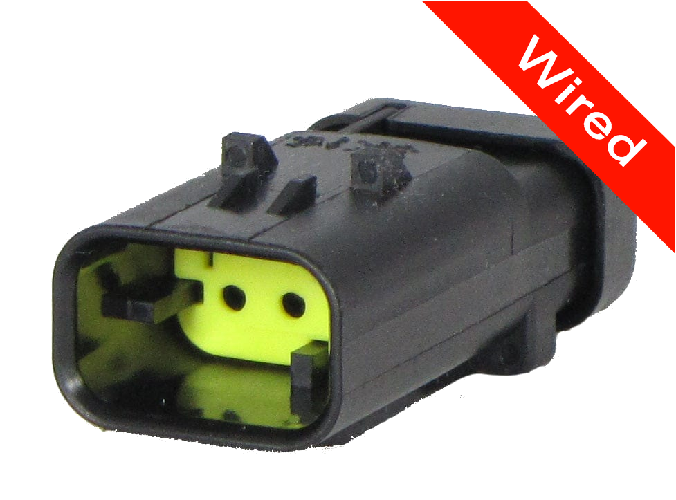[PRCW3-0044-A] 3 Pins Male connector with 10 cm wires | PRCW3-0044-A