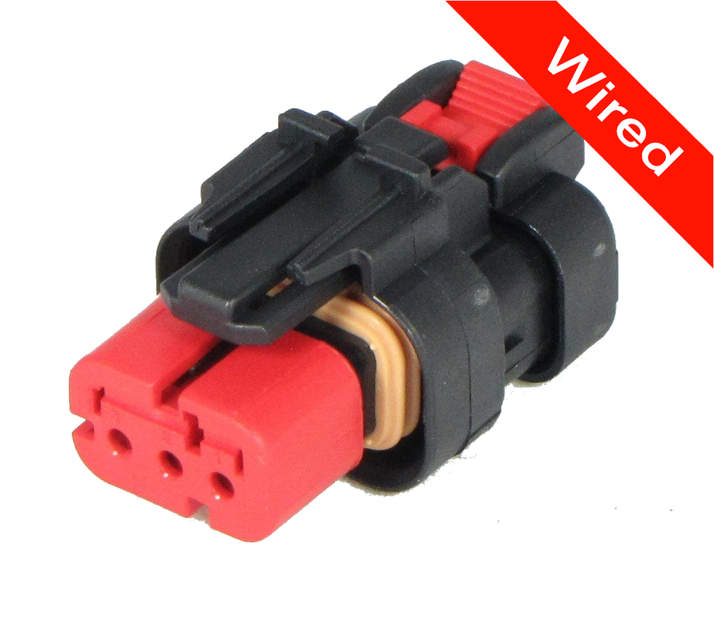 [PRCW3-0045-B] 3 Pin Female connector with 10cm wires | PRCW3-0045-B