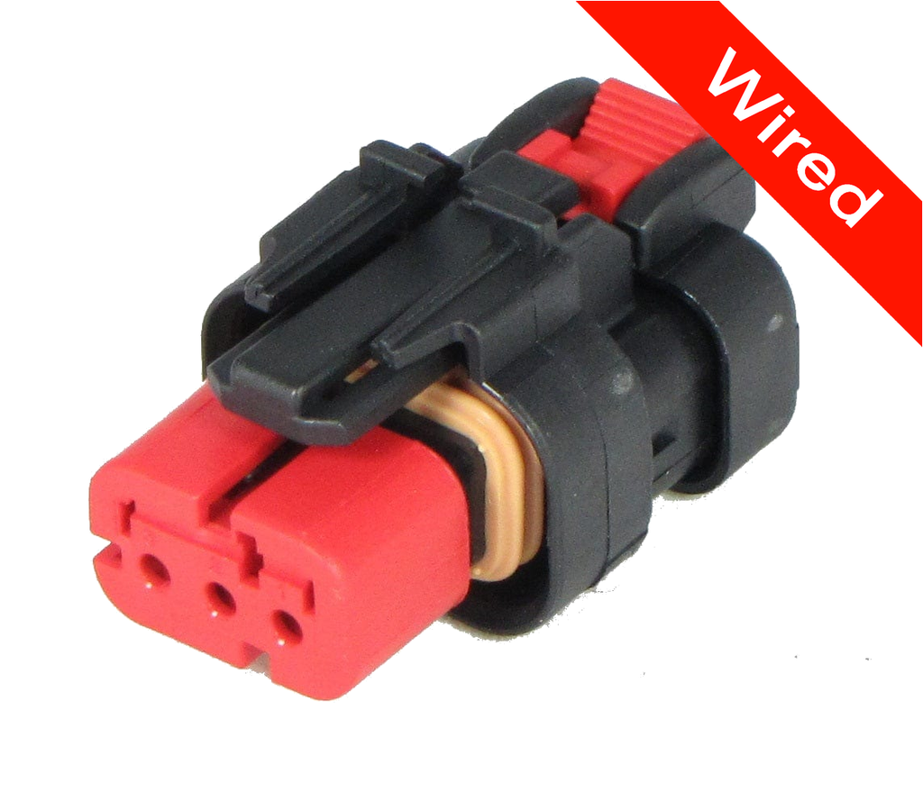 3 Pins Female connector with 10 cm wires | PRCW3-0045-B