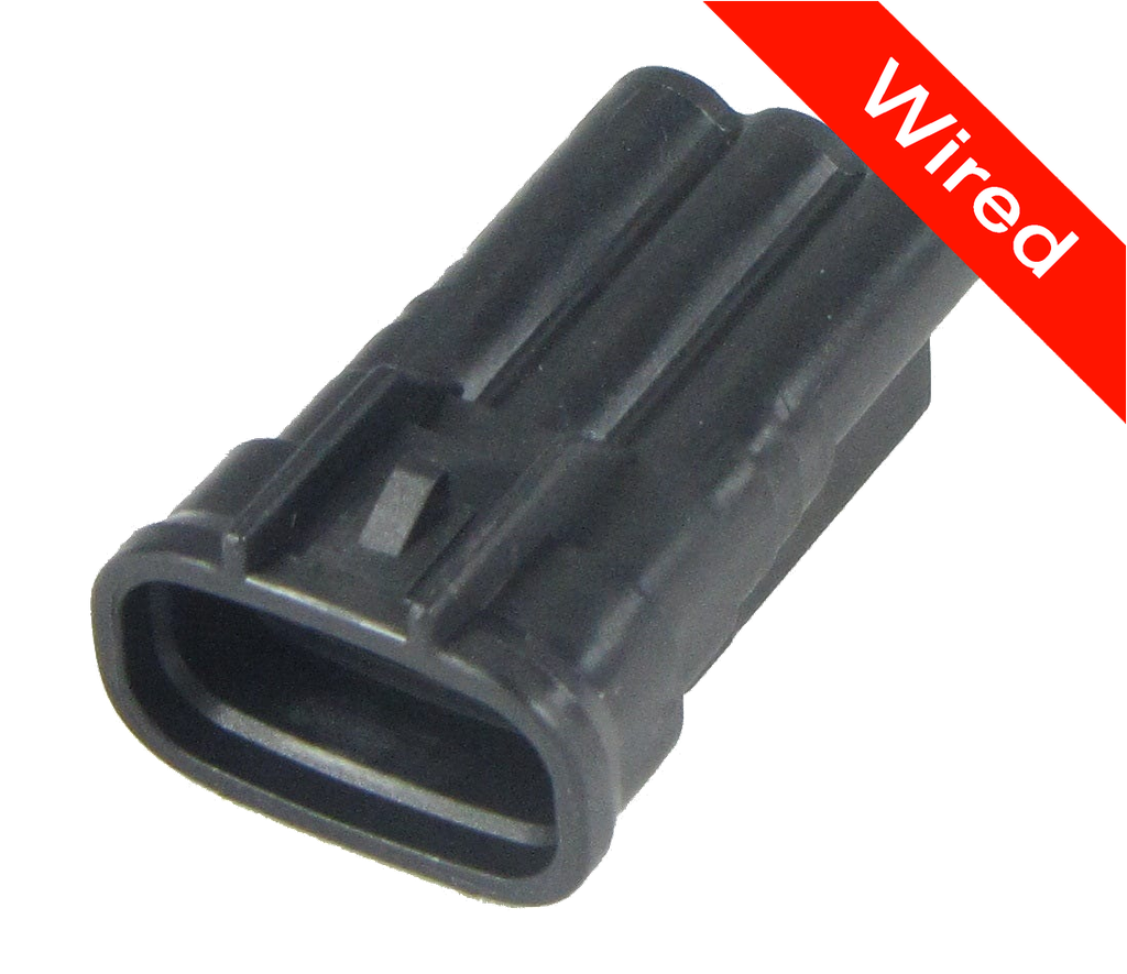 [PRCW3-0049-A] 3 Pin Male connector with 10cm wires PRCW3-0049-A