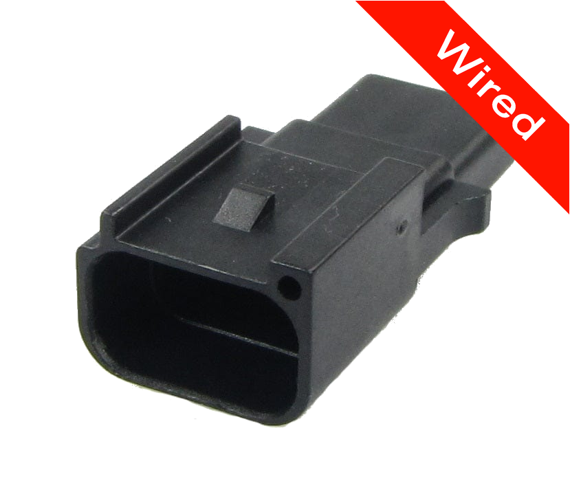 [PRCW3-0053-A] 3 Pin Male connector with 10cm wires PRCW3-0053-A