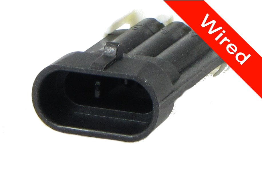 [PRCW3-0056-A] 3 Pins Male connector with 10 cm wires | PRCW3-0056-A