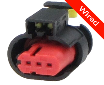 [PRCW3-0064-B] 3 Pin Female connector with 10cm wires | PRCW3-0064-B