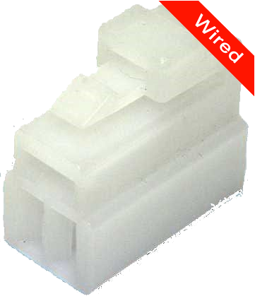 3 Pin Female connector with 10cm wires PRCW3-0069-B