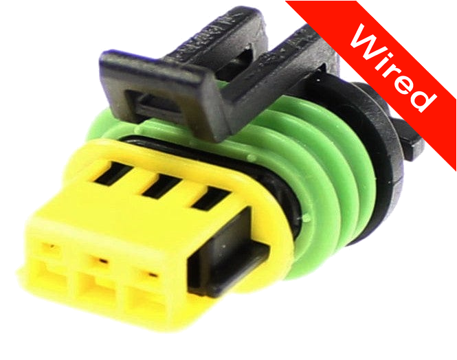[PRCW3-0071-B] 3 Pin Female connector with 10cm wires PRCW3-0071-B