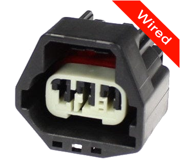 3 Pins Female connector with 10 cm wires | PRCW3-0072-B