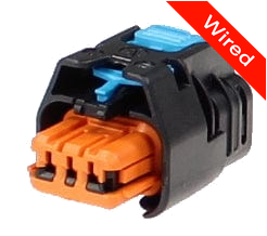 [PRCW3-0075-B] 3 Pin Female connector with 10cm wires | PRCW3-0075-B