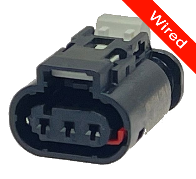 3 Pins Female connector with 10 cm wires | PRCW3-0077-B
