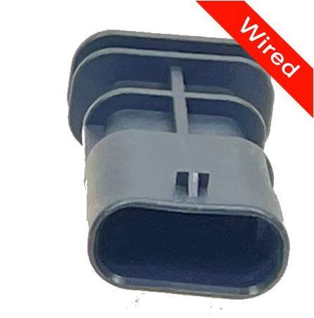 [PRCW3-0078-A] 3 Pin Male connector with 10cm wires | PRCW3-0078-A