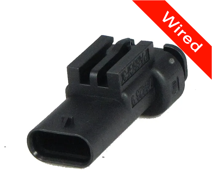 3 Pins Male connector with 10 cm wires | PRCW3-0082-A