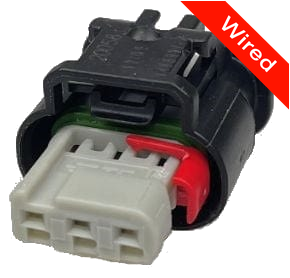 3 Pins Female connector with 10 cm wires | PRCW3-0082-B