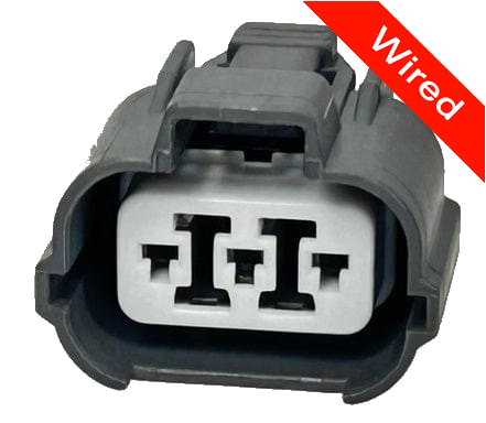 3 Pin Female connector with 10cm wires PRCW3-0090-B
