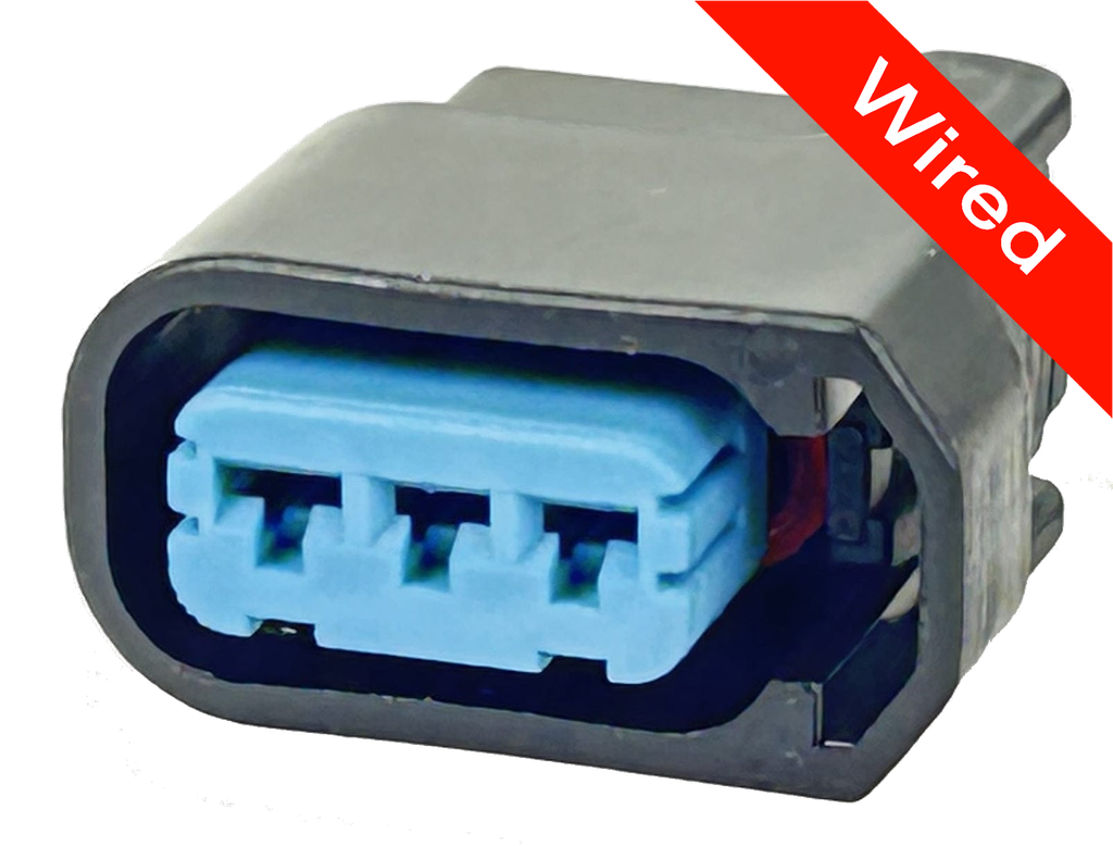 [PRCW3-0091-B] 3 Pin Female connector with 10cm wires | PRCW3-0091-B