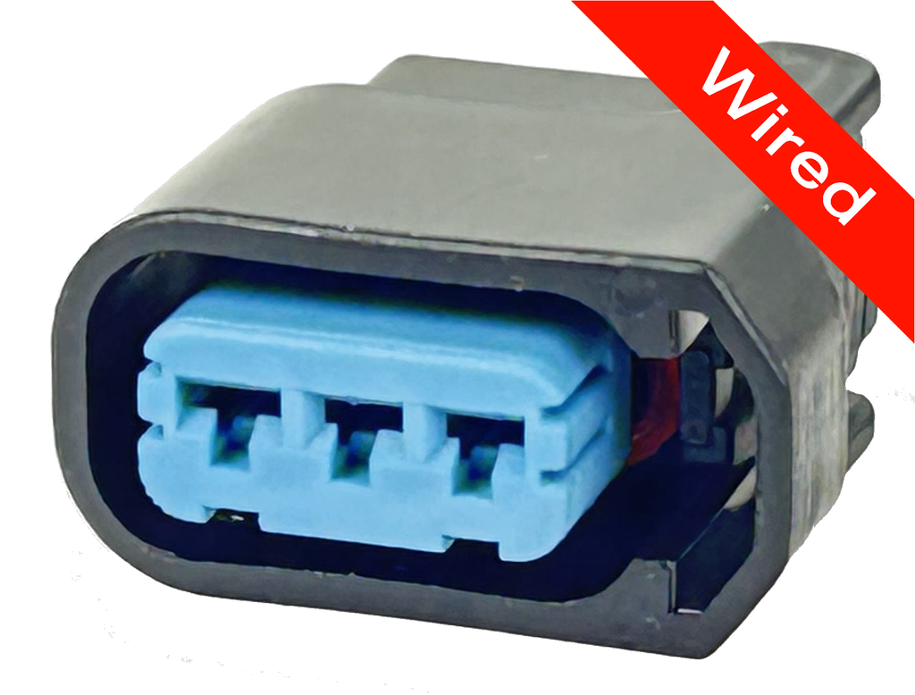 3 Pins Female connector with 10 cm wires | PRCW3-0091-B