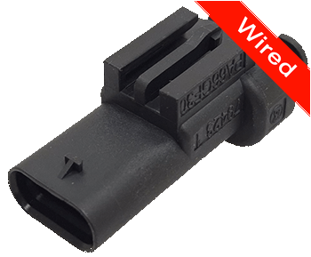 [PRCW3-0096-A] 3 Pin Male connector with 10cm wires | PRCW3-0096-A