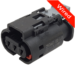 [PRCW3-0096-B] 3 Pin Female connector with 10cm wires | PRCW3-0096-B