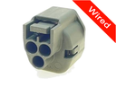 3 Pins Female connector with 10 cm wires | PRCW3-0102-B