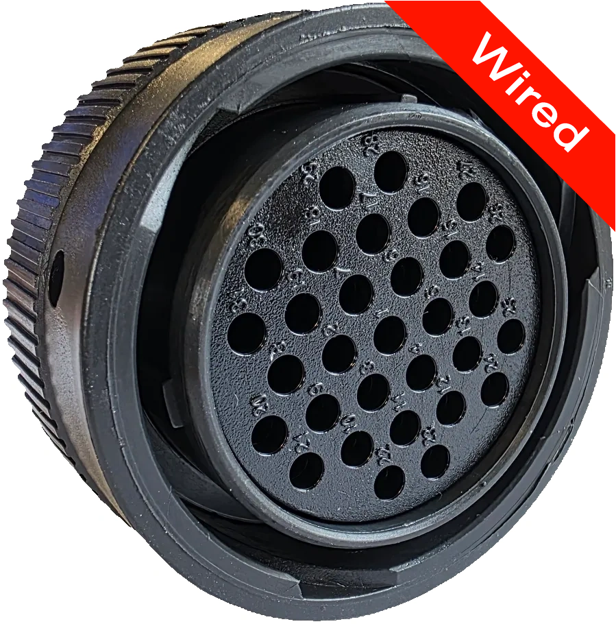 [PRCW31-0001-A] 31 Pins Male connector with 10 cm wires | PRCW31-0001-A