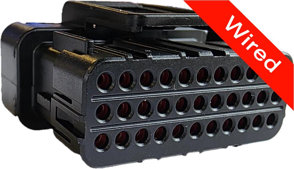 [PRCW33-0002-B] 33 Pins Female connector with 10 cm wires | PRCW33-0002-B